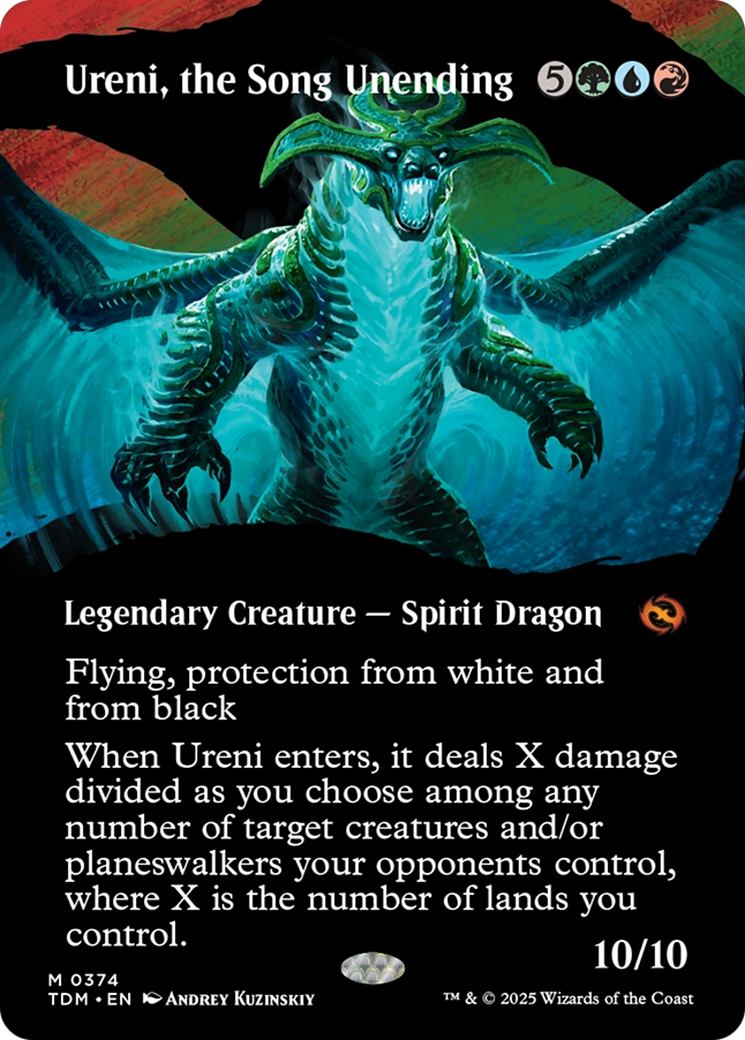 Ureni, the Song Unending (Borderless) [Tarkir: Dragonstorm] | Impulse Games and Hobbies