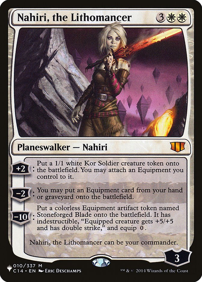 Nahiri, the Lithomancer [The List] | Impulse Games and Hobbies