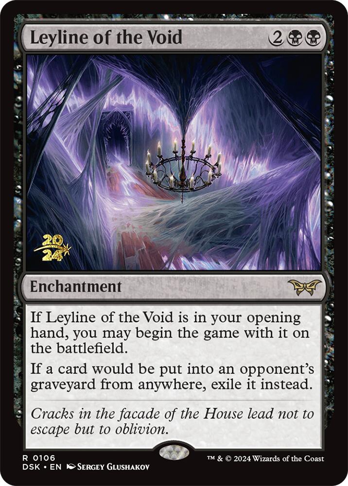 Leyline of the Void (0106) [Duskmourn: House of Horror Prerelease Promos] | Impulse Games and Hobbies