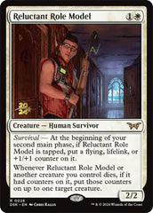 Reluctant Role Model (0026) [Duskmourn: House of Horror Prerelease Promos] | Impulse Games and Hobbies