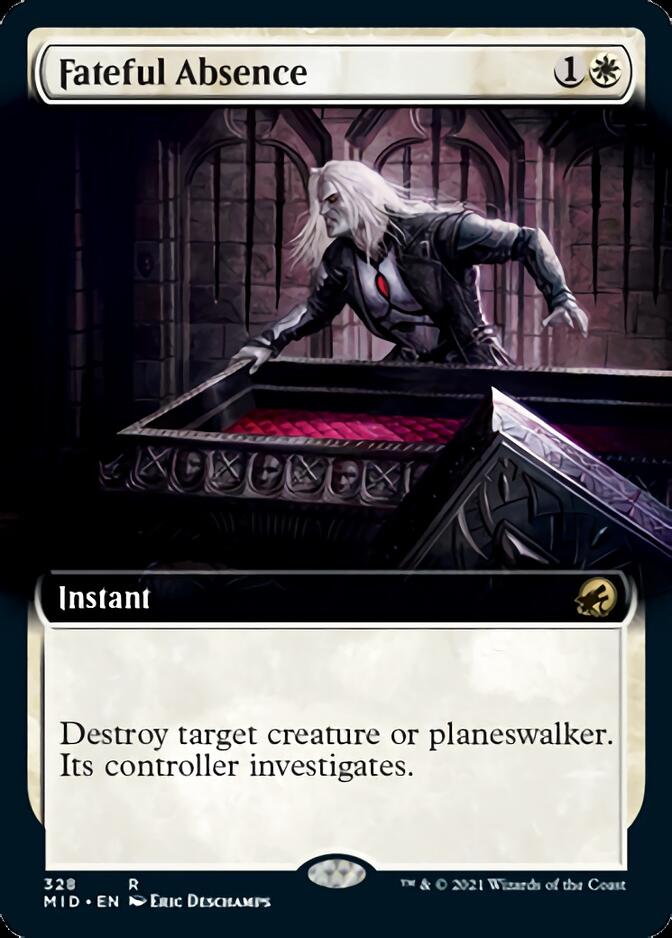 Fateful Absence (Extended Art) [Innistrad: Midnight Hunt] | Impulse Games and Hobbies
