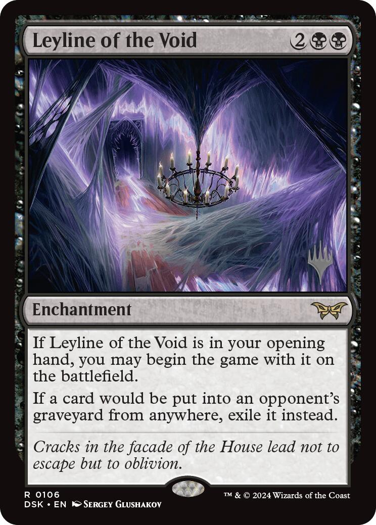 Leyline of the Void (Promo Pack) [Duskmourn: House of Horror Promos] | Impulse Games and Hobbies