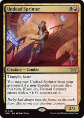 Undead Sprinter [Duskmourn: House of Horror Promos] | Impulse Games and Hobbies