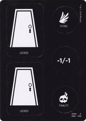 Punch Card Token (1 // 2) [Duskmourn: House of Horror Tokens] | Impulse Games and Hobbies