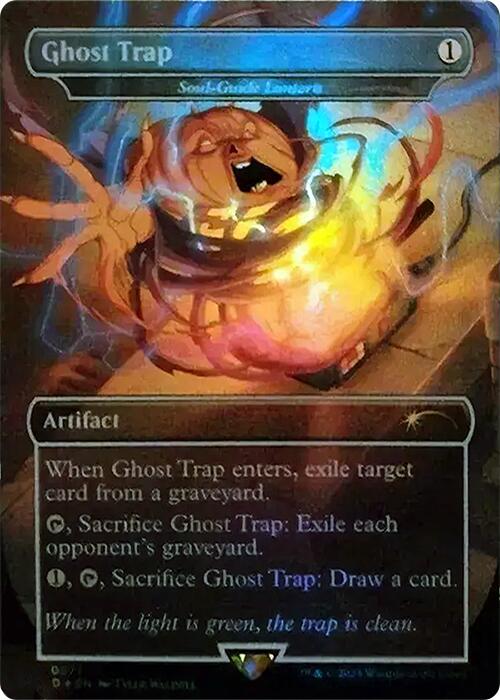 Ghost Trap - Soul-Guide Lantern (Rainbow Foil) [Secret Lair Drop Series] | Impulse Games and Hobbies