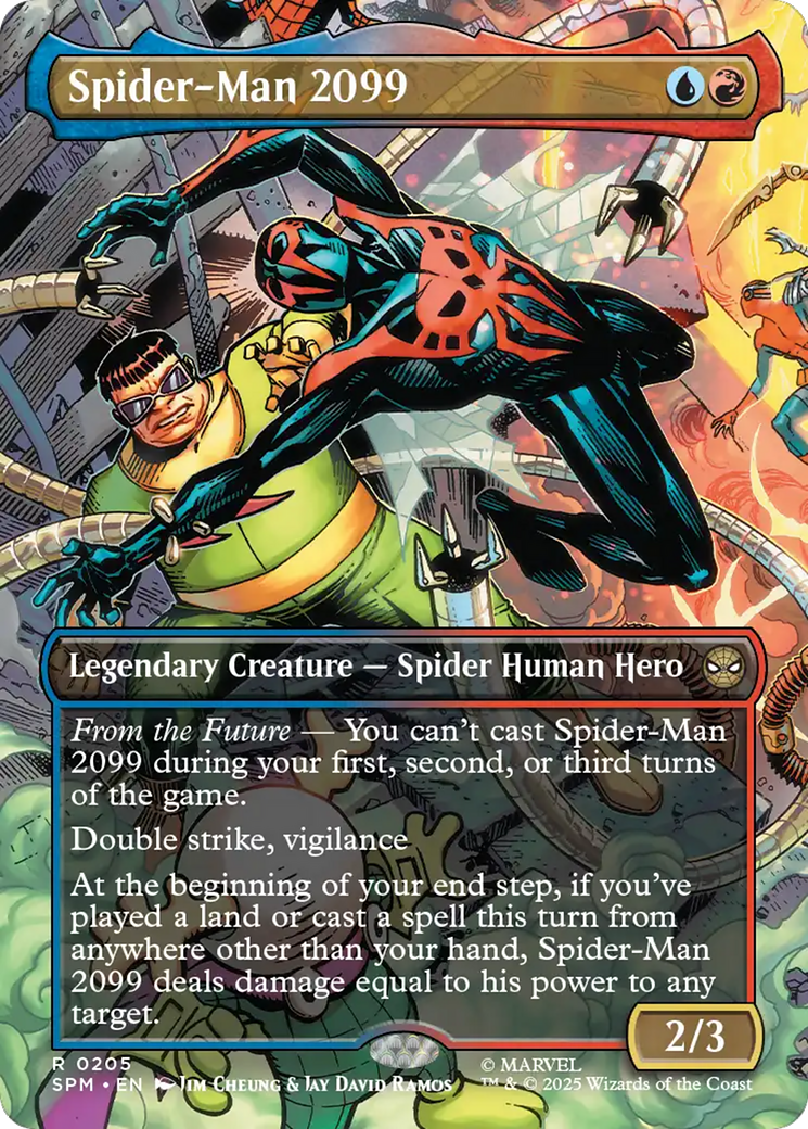 Spider-Man 2099 (0205) (Borderless) [Marvel's Spider-Man] | Impulse Games and Hobbies