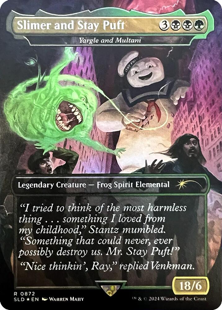 Slimer and Stay Puft - Yargle and Multani [Secret Lair Drop Series] | Impulse Games and Hobbies