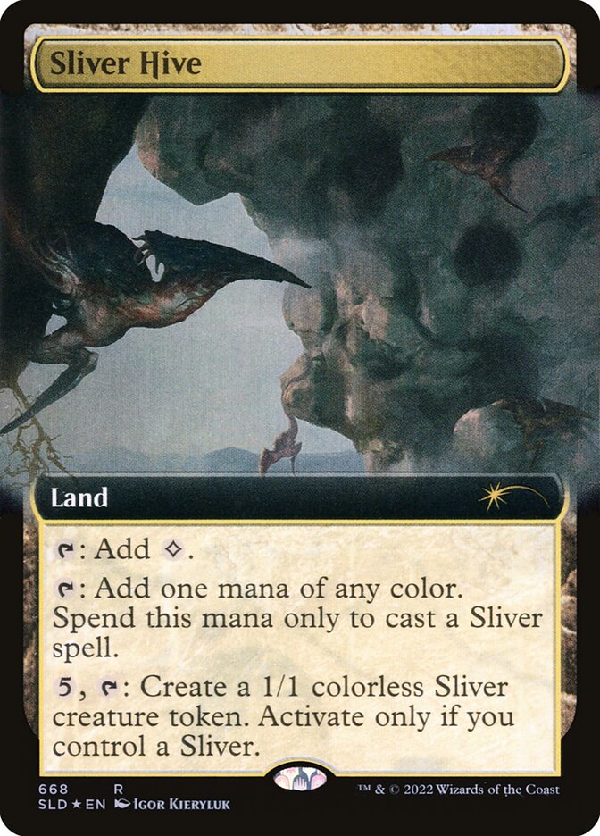 Sliver Hive (Extended Art) [Secret Lair Drop Promos] | Impulse Games and Hobbies