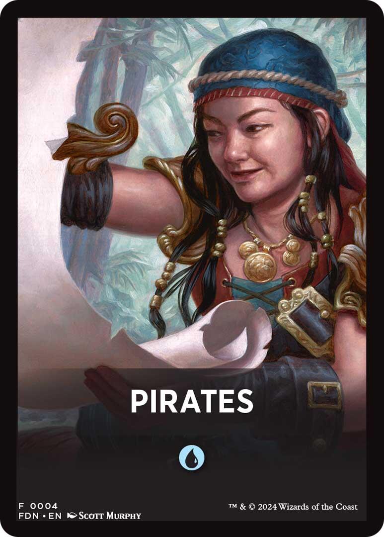 Pirates Theme Card [Foundations Tokens] | Impulse Games and Hobbies