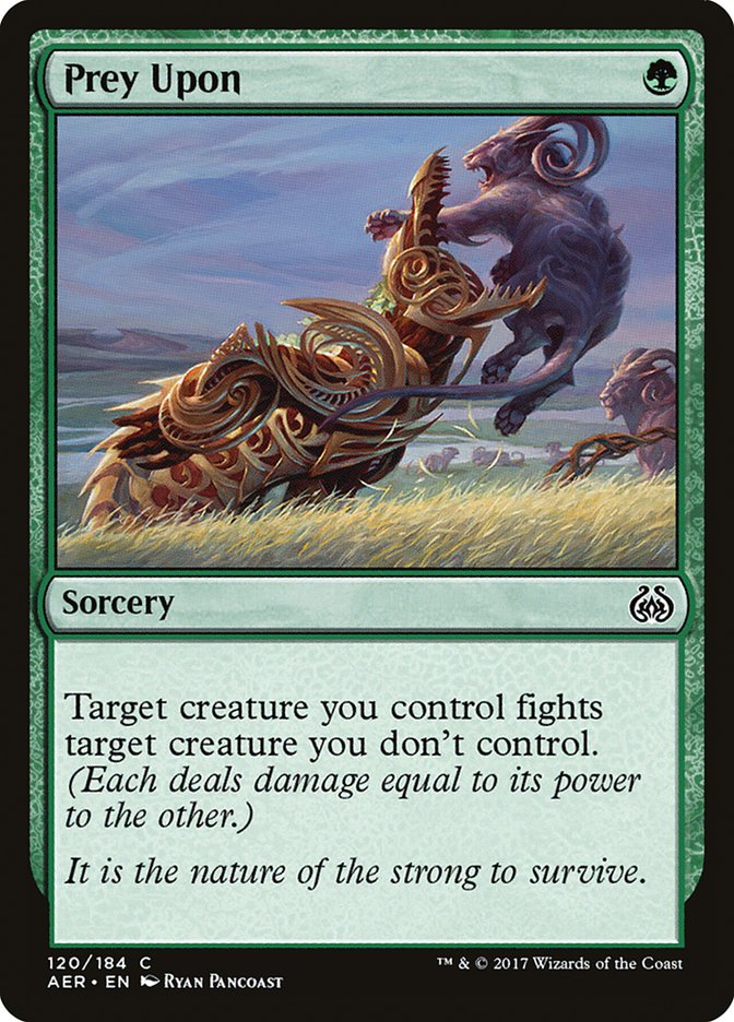 Prey Upon [Aether Revolt] | Impulse Games and Hobbies