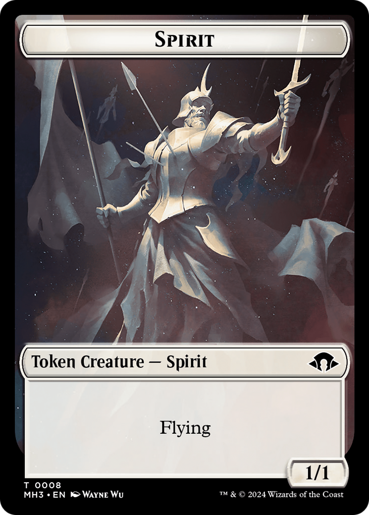 Phyrexian Germ // Spirit (0008) Double-Sided Token [Modern Horizons 3 Tokens] | Impulse Games and Hobbies