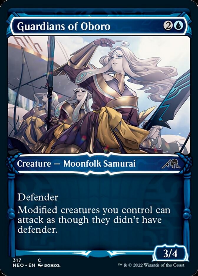 Guardians of Oboro (Showcase Samurai) [Kamigawa: Neon Dynasty] | Impulse Games and Hobbies