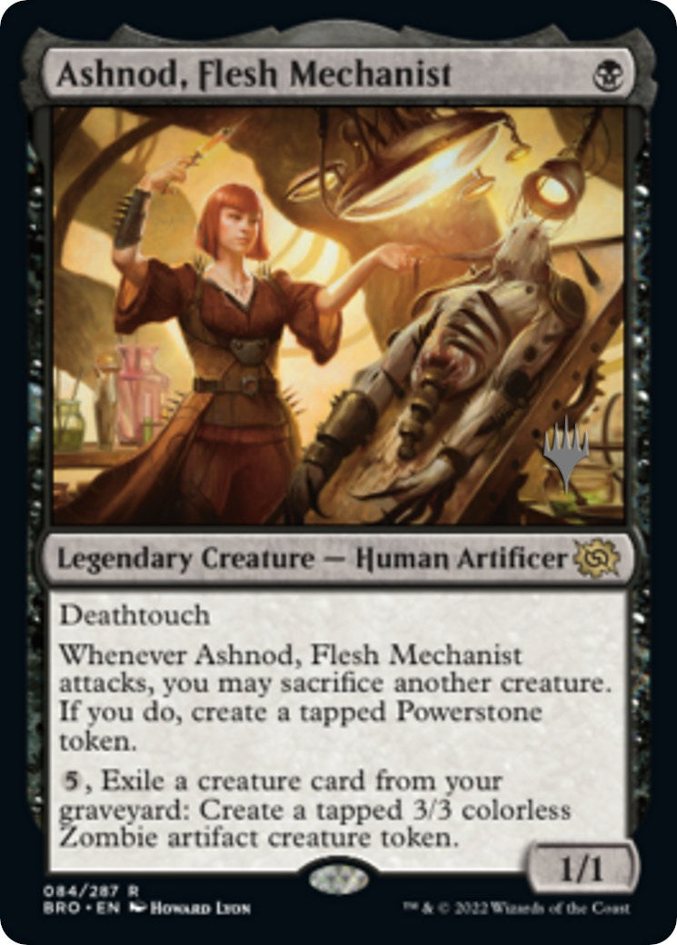 Ashnod, Flesh Mechanist (Promo Pack) [The Brothers' War Promos] | Impulse Games and Hobbies