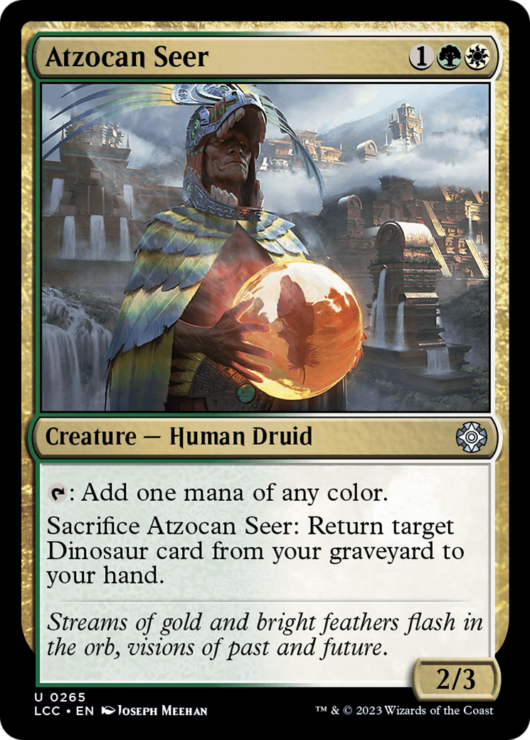 Atzocan Seer [The Lost Caverns of Ixalan Commander] | Impulse Games and Hobbies