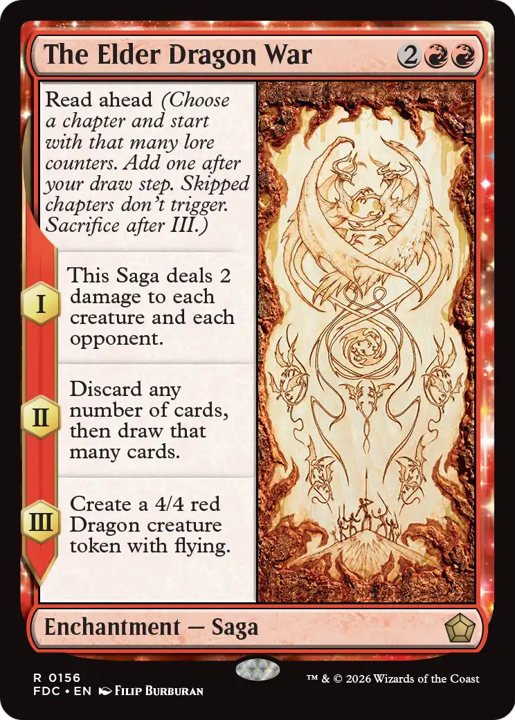 The Elder Dragon War [Foundations Commander] | Impulse Games and Hobbies