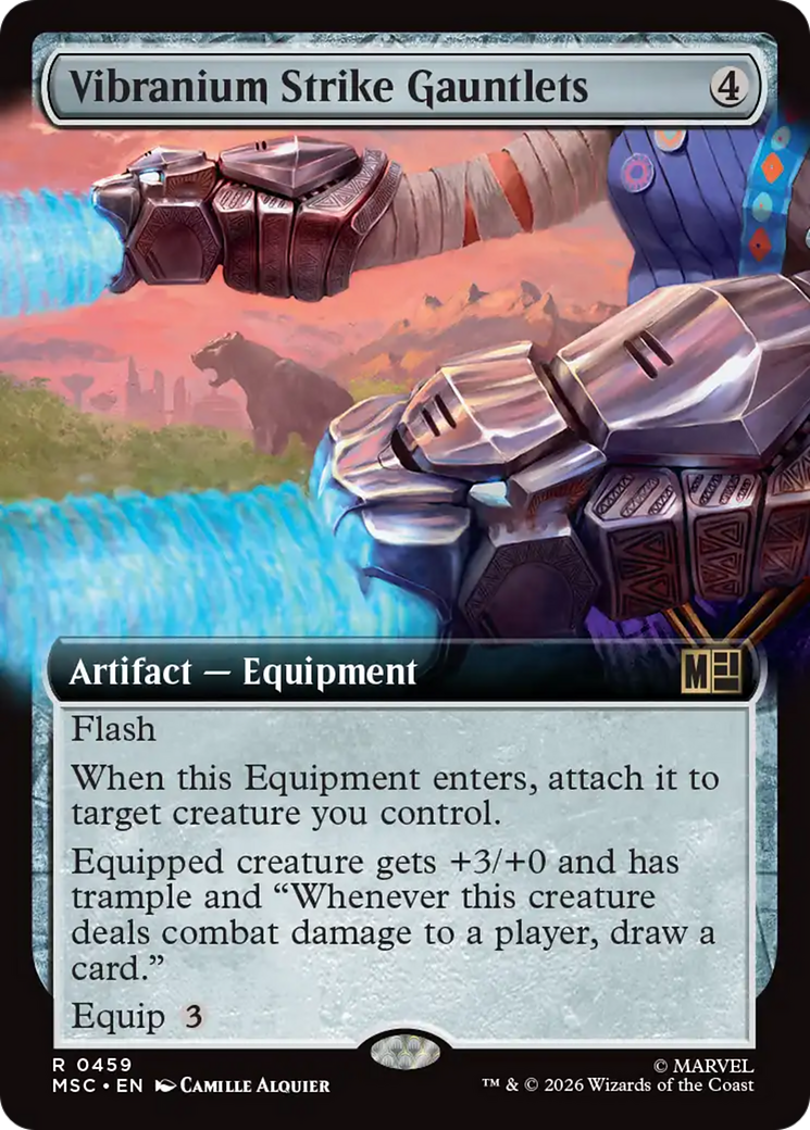 Vibranium Strike Gauntlets (Extended Art) [Marvel Super Heroes Commander] | Impulse Games and Hobbies