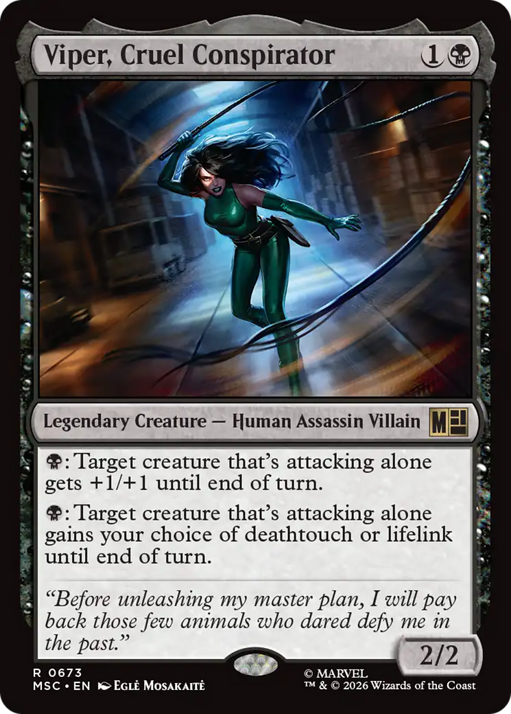 Viper, Cruel Conspirator [Marvel Super Heroes Commander] | Impulse Games and Hobbies