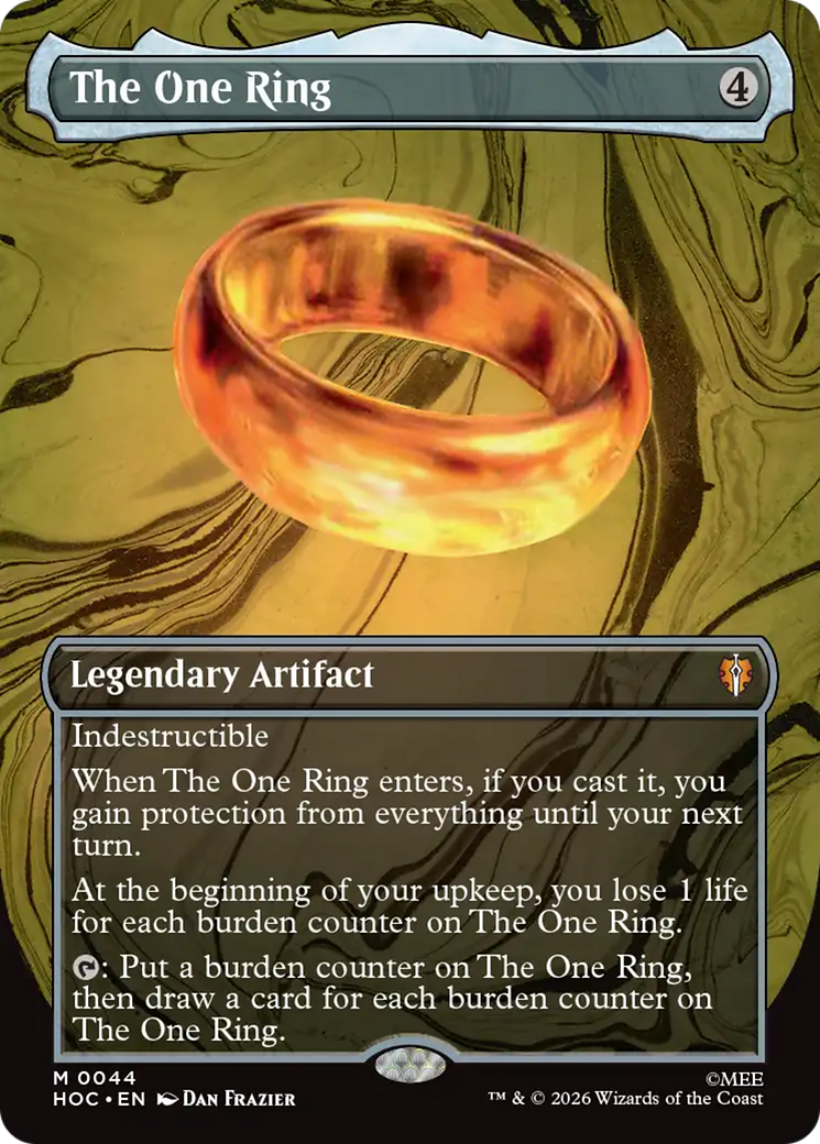The One Ring (Borderless) [The Hobbit] | Impulse Games and Hobbies