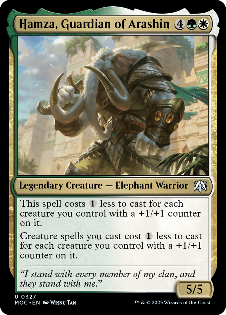Hamza, Guardian of Arashin [March of the Machine Commander] | Impulse Games and Hobbies