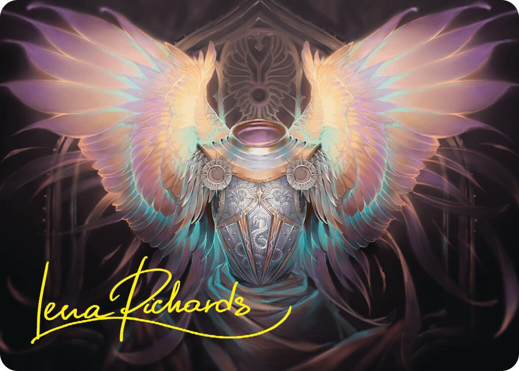 Celestial Armor Art Card (2/54) (Gold-Stamped Signature) [Foundations Art Series] | Impulse Games and Hobbies