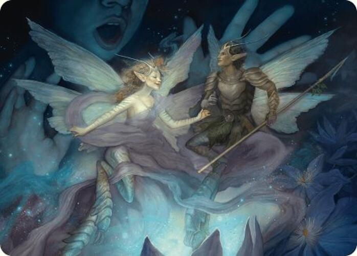 Faebloom Trick Art Card (6/54) [Foundations Art Series] | Impulse Games and Hobbies
