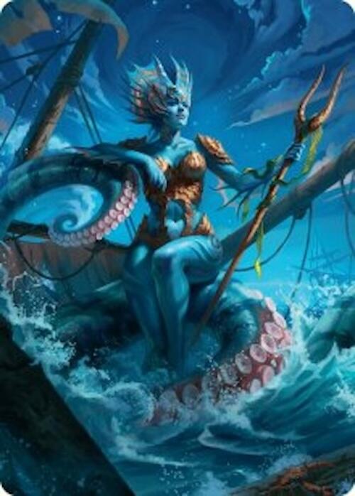 Kiora, the Rising Tide Art Card (30/54) [Foundations Art Series] | Impulse Games and Hobbies