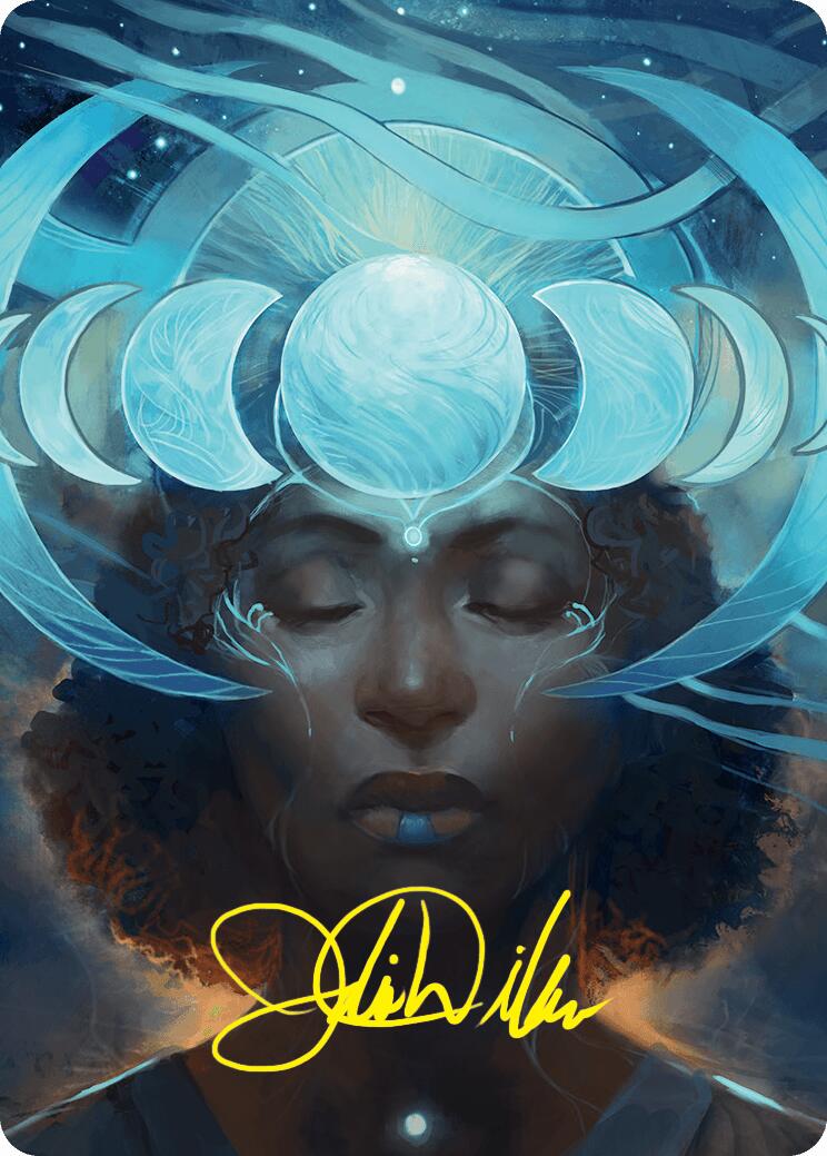 Lunar Insight Art Card (31/54) (Gold-Stamped Signature) [Foundations Art Series] | Impulse Games and Hobbies