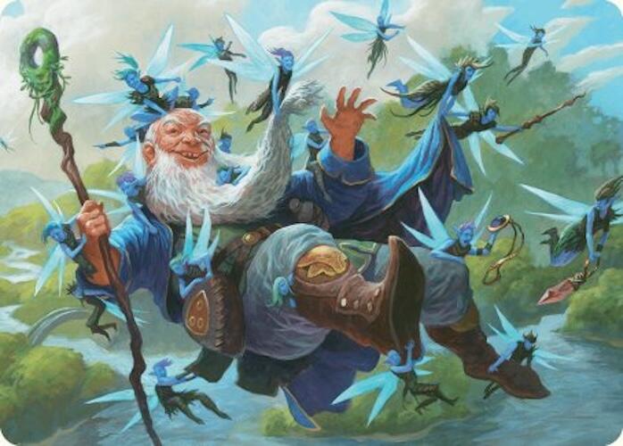 Mischievous Mystic Art Card (7/54) [Foundations Art Series] | Impulse Games and Hobbies