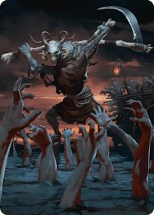 Abyssal Harvester Art Card (34/54) [Foundations Art Series] | Impulse Games and Hobbies