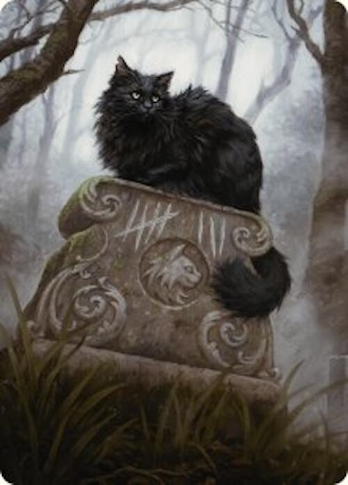 Nine-Lives Familiar 2 Art Card (36/54) [Foundations Art Series] | Impulse Games and Hobbies