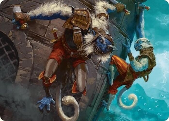 Goblin Boarders Art Card (11/54) [Foundations Art Series] | Impulse Games and Hobbies