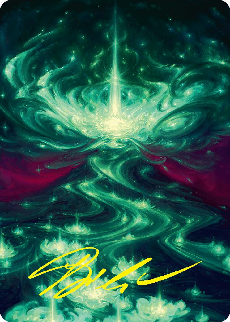 Genesis Wave Art Card (54/54) (Gold-Stamped Signature) [Foundations Art Series] | Impulse Games and Hobbies