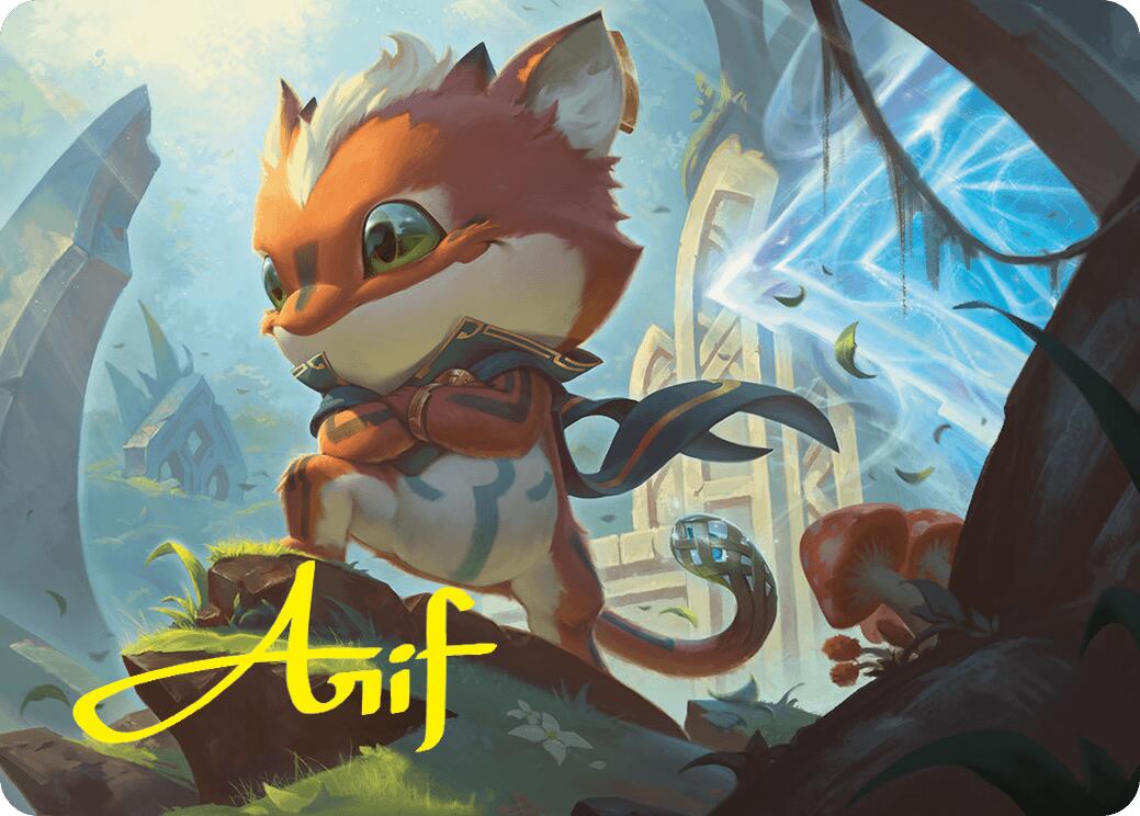 Loot, Exuberant Explorer Art Card (12/54) (Gold-Stamped Signature) [Foundations Art Series] | Impulse Games and Hobbies