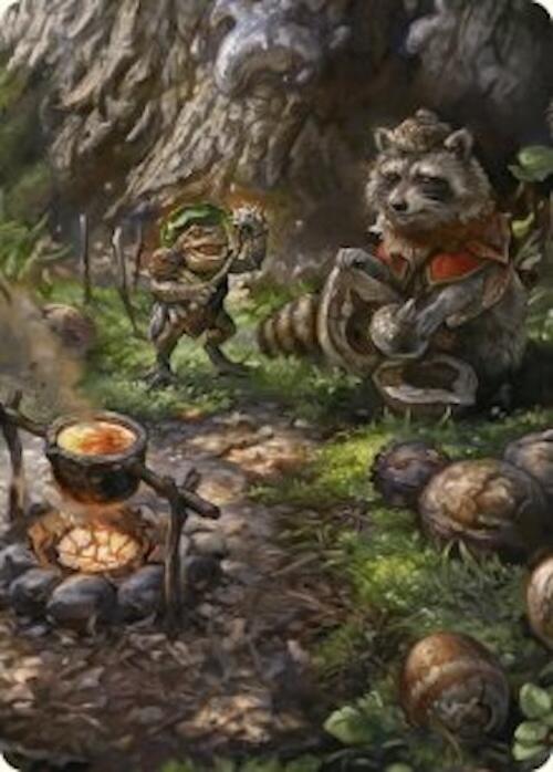 Sylvan Scavenging Art Card (46/54) [Foundations Art Series] | Impulse Games and Hobbies