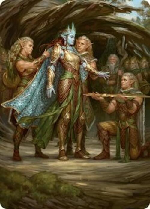 Lathril, Blade of the Elves Art Card (48/54) [Foundations Art Series] | Impulse Games and Hobbies