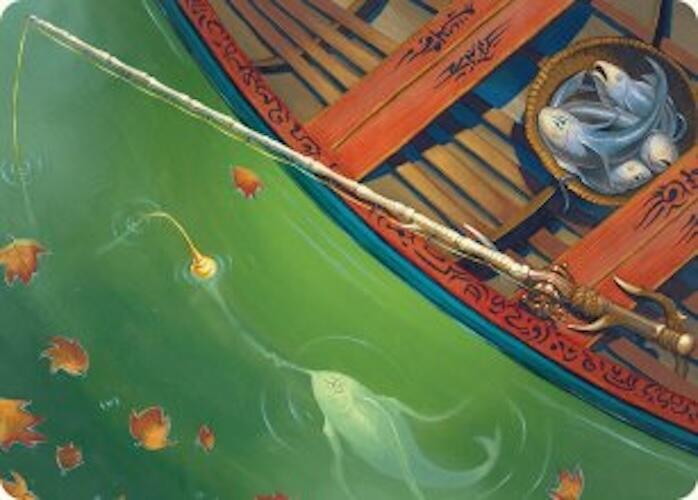 Fishing Pole Art Card (18/54) [Foundations Art Series] | Impulse Games and Hobbies