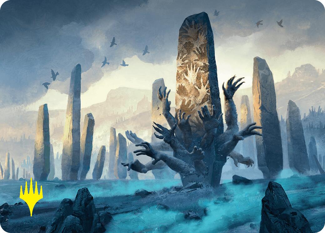 Soulstone Sanctuary Art Card (19/54) (Gold-Stamped Signature) [Foundations Art Series] | Impulse Games and Hobbies