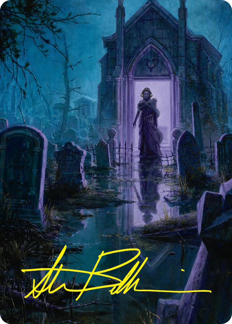 Swamp Art Card (23/54) (Gold-Stamped Signature) [Foundations Art Series] | Impulse Games and Hobbies