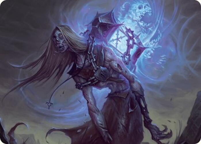 Soul-Shackled Zombie Art Card (9/54) [Foundations Art Series] | Impulse Games and Hobbies