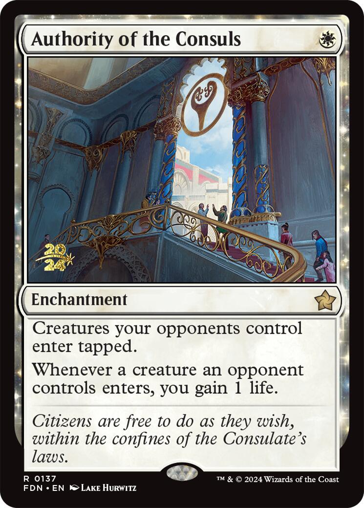 Authority of the Consuls [Foundations Prerelease Promos] | Impulse Games and Hobbies