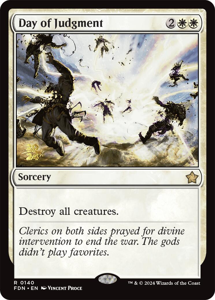 Day of Judgment [Foundations Prerelease Promos] | Impulse Games and Hobbies