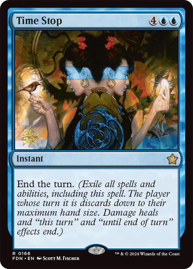 Time Stop [Foundations Prerelease Promos] | Impulse Games and Hobbies