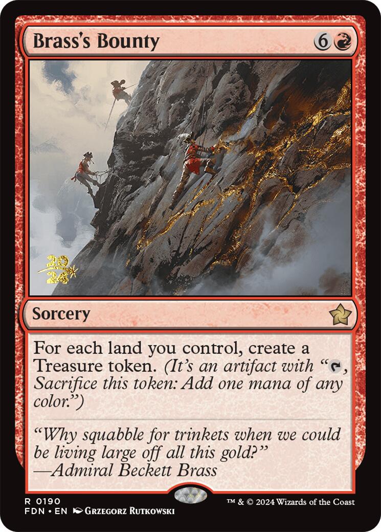 Brass's Bounty [Foundations Prerelease Promos] | Impulse Games and Hobbies