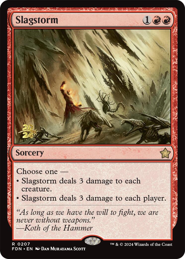Slagstorm [Foundations Prerelease Promos] | Impulse Games and Hobbies