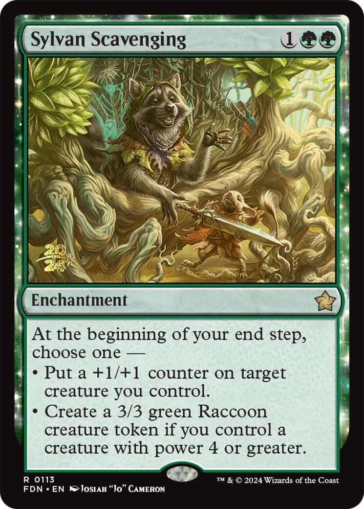 Sylvan Scavenging [Foundations Prerelease Promos] | Impulse Games and Hobbies