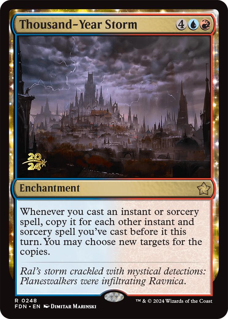 Thousand-Year Storm [Foundations Prerelease Promos] | Impulse Games and Hobbies
