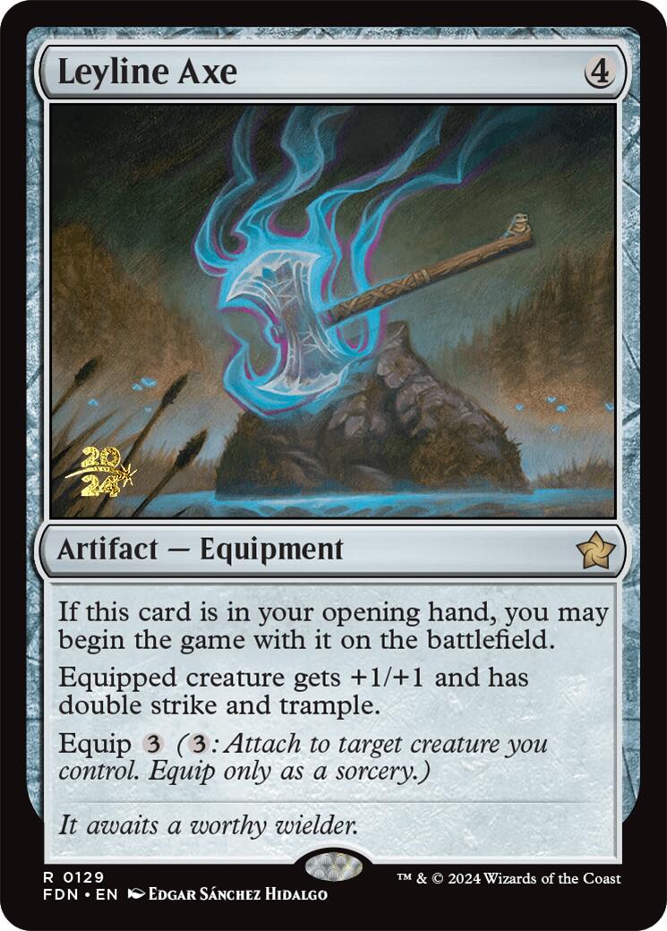 Leyline Axe [Foundations Prerelease Promos] | Impulse Games and Hobbies