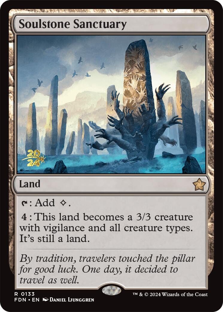 Soulstone Sanctuary [Foundations Prerelease Promos] | Impulse Games and Hobbies