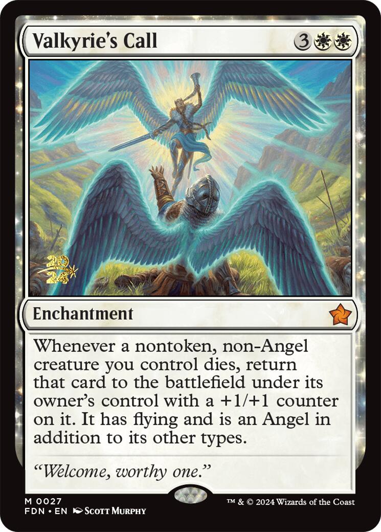 Valkyrie's Call [Foundations Prerelease Promos] | Impulse Games and Hobbies