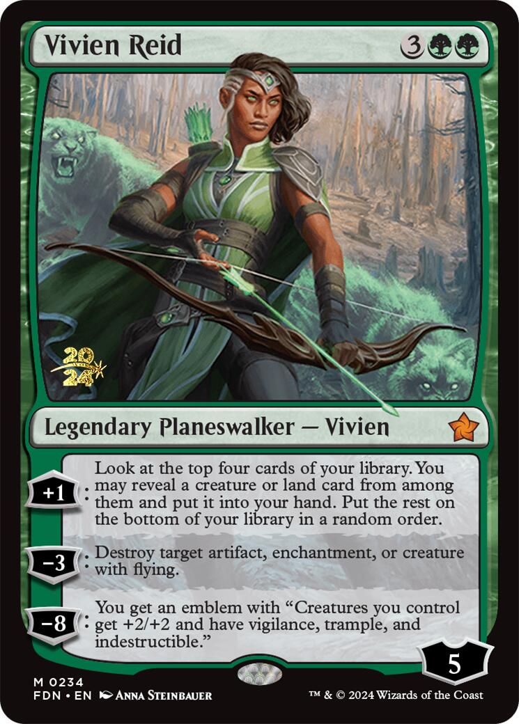 Vivien Reid [Foundations Prerelease Promos] | Impulse Games and Hobbies